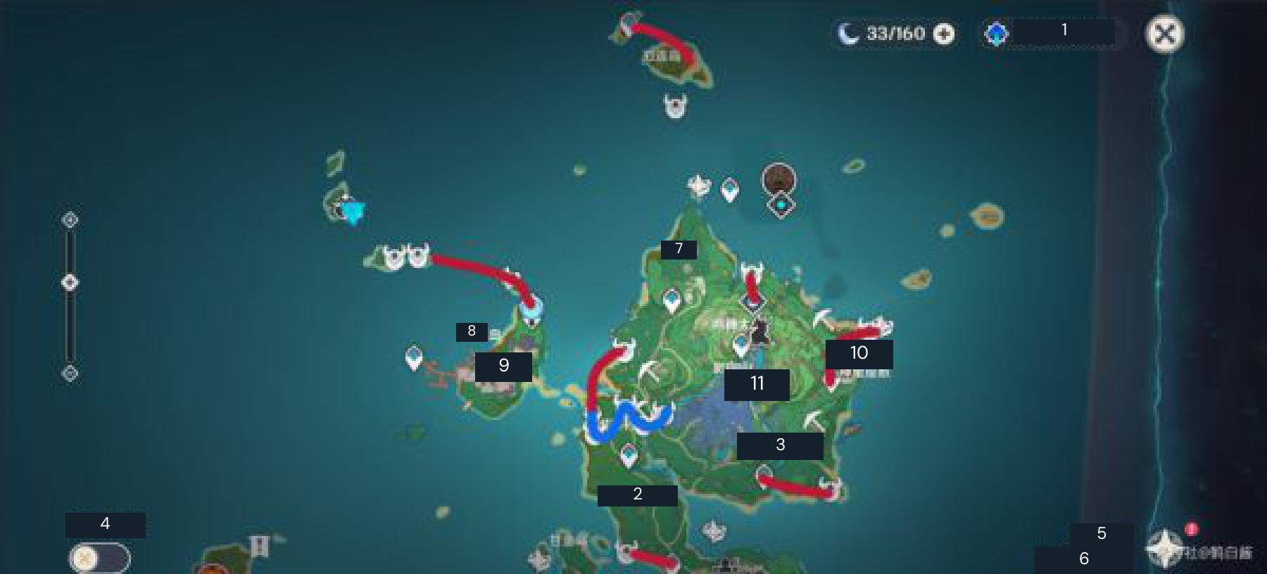 Narukami Island Nobushi/Kairagi route for the full Handguard material family.