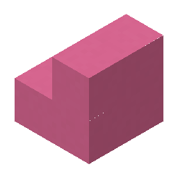 Pink Concrete Stairs