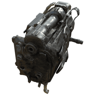 Damaged Necramech Weapon Barrel