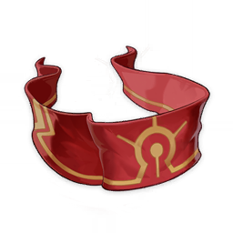 Rich Red Brocade