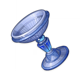 Silver Goblet of the Pristine Sea