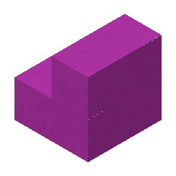 Magenta Concrete Stairs