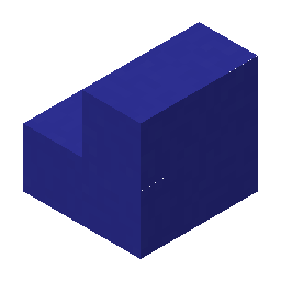 Blue Concrete Stairs