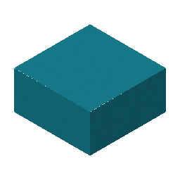 Cyan Concrete Slab