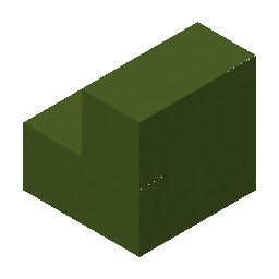 Green Concrete Stairs