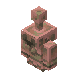 Waxed Exposed Copper Golem Statue