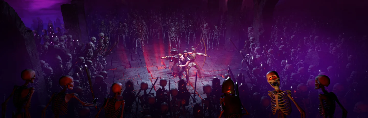 Halls of Torment game artwork