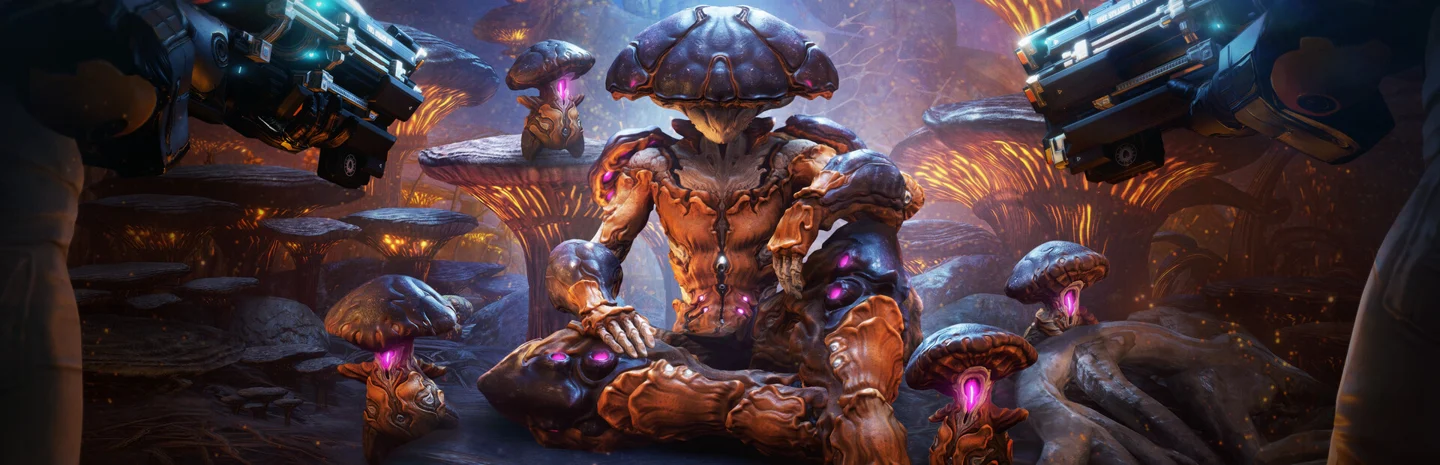 Warframe game artwork