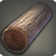 Final Fantasy XIV item icon: Rarefied Dark Mahogany Log.