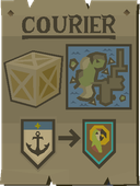 Related icon: Old School RuneScape activity artwork: Courier tasks.