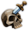 Related icon: RuneScape (RS3) skill artwork: Slayer, representing the Slayer-target route.
