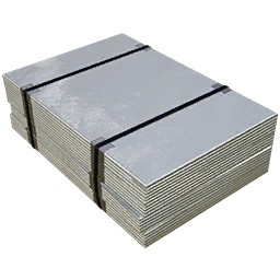 Satisfactory item icon: Alclad Aluminum Sheet.