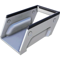 Satisfactory item icon: Aluminum Casing.