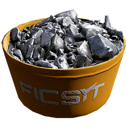 Satisfactory item icon: Aluminum Scrap.