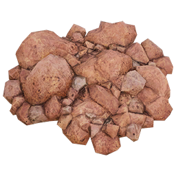 Satisfactory item icon: Bauxite.