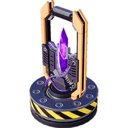Satisfactory item icon: Dark Matter Crystal.