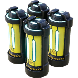 Satisfactory item icon: Encased Plutonium Cell.