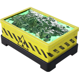 Satisfactory item icon: Non-Fissile Uranium.