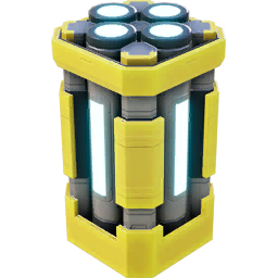 Satisfactory item icon: Plutonium Fuel Rod.
