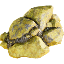 Satisfactory item icon: Sulfur.