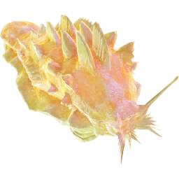 Satisfactory item icon: Yellow Power Slug.